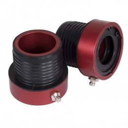 Axle Tube Seals, Red- 84-06...