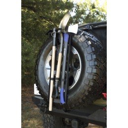 Spare Tire Tool Rack System